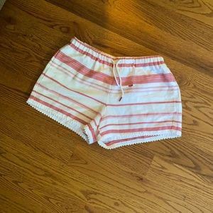 Ralph Lauren striped drawstring shorts.